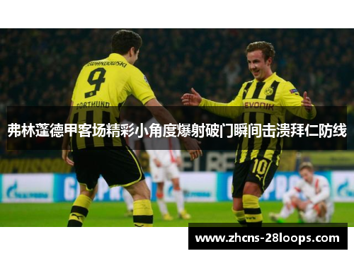 弗林蓬德甲客场精彩小角度爆射破门瞬间击溃拜仁防线